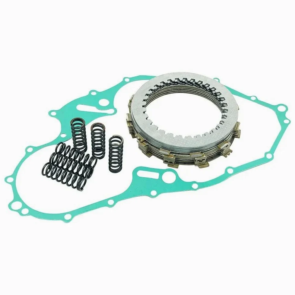 Para Raptor 700 700R YFM700R 5TA-16321-00-00 1S3-15462-00-00 4X7-16325-00 Kit De Embrague De Alta Resistencia Discos Discos Muelles Junta disco embrague
