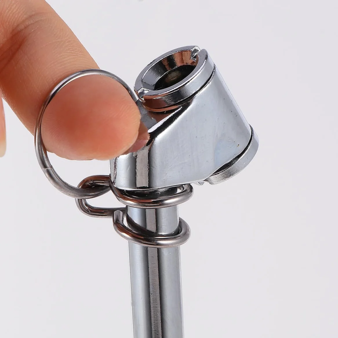 Hemobllo 5 Manómetros de Presión de Neumáticos de Metal, Estilo Lápiz y Tamaño Bolsillo, para Ruedas de Coche y Motocicleta, Fácil Almacenamiento y Uso Fiable