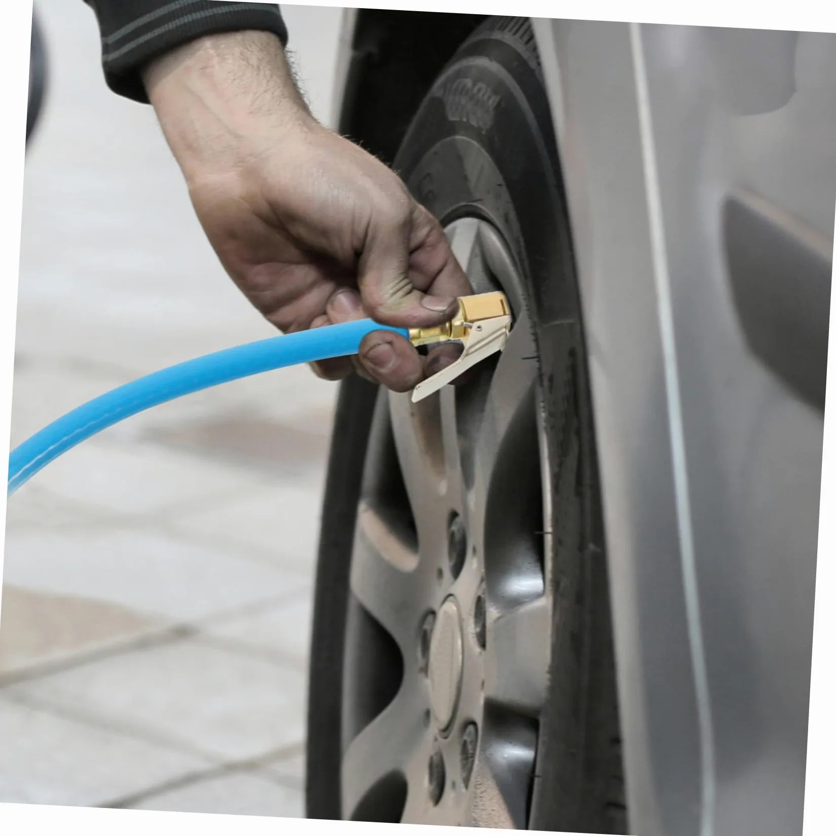 SOLUSTRE Manómetro De Presión Para Neumáticos Coche Medidor Presion Neumaticos Profesional Herramienta Comprobar Presión Neumáticos Coche Uso Mantenimiento Automovil