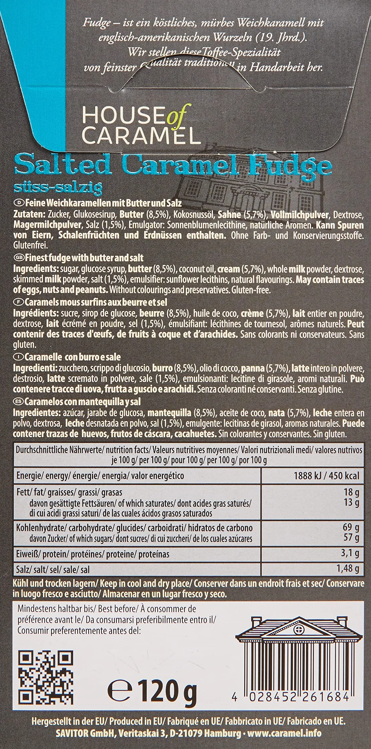 Caramel Fudge De Salado 120 g