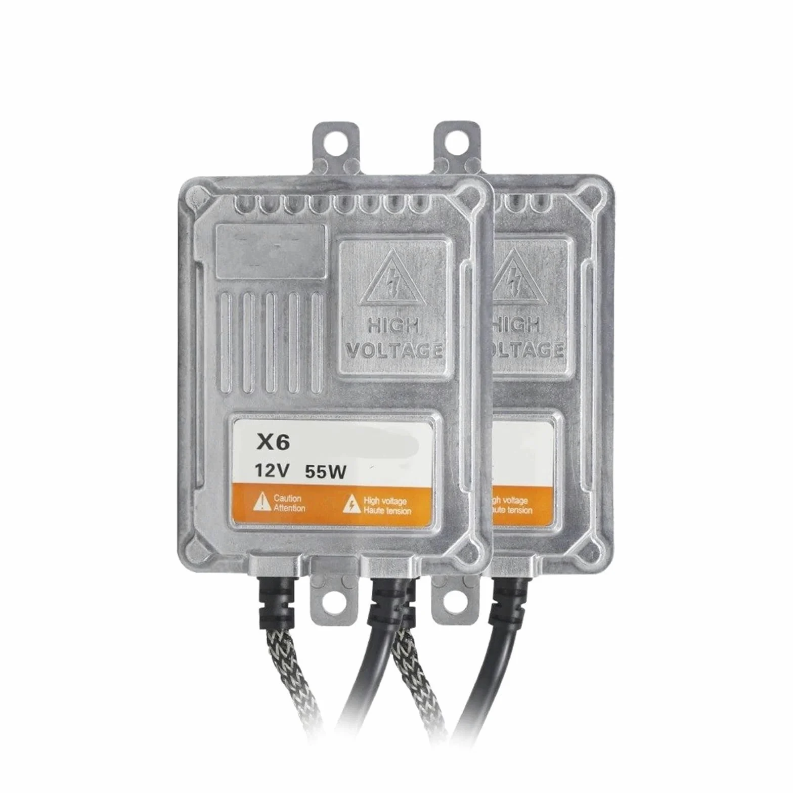 Balasto Faros Balasto De Xenón HID Canbus 55W 12V, Encendido Bloque Digital Delgado para Lámpara H1 H7 H4 H3 H8 H11 9005 9006 881(2 Pieces)