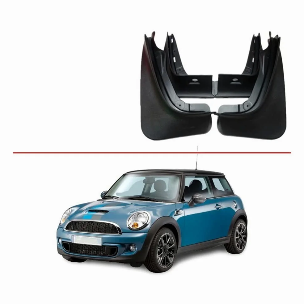 Guardabarros De Coche Para Mini Para Cooper R56 2008-2013 Para Coopers Guardabarros Guardabarros Accesorios De Coche Salpicaduras