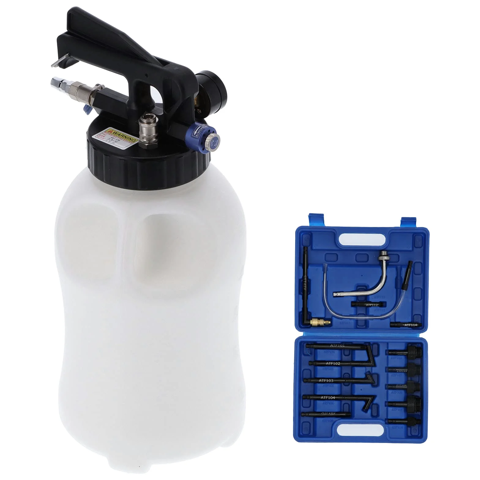 Dioche Change Tool Fluid Juego de Herramientas de Repuesto para de Fluido de Aceite de Motor, Dispensador de Aceite de Transmisión Automática Neumática de 6L, para Cambios de Rápidos y Seguros