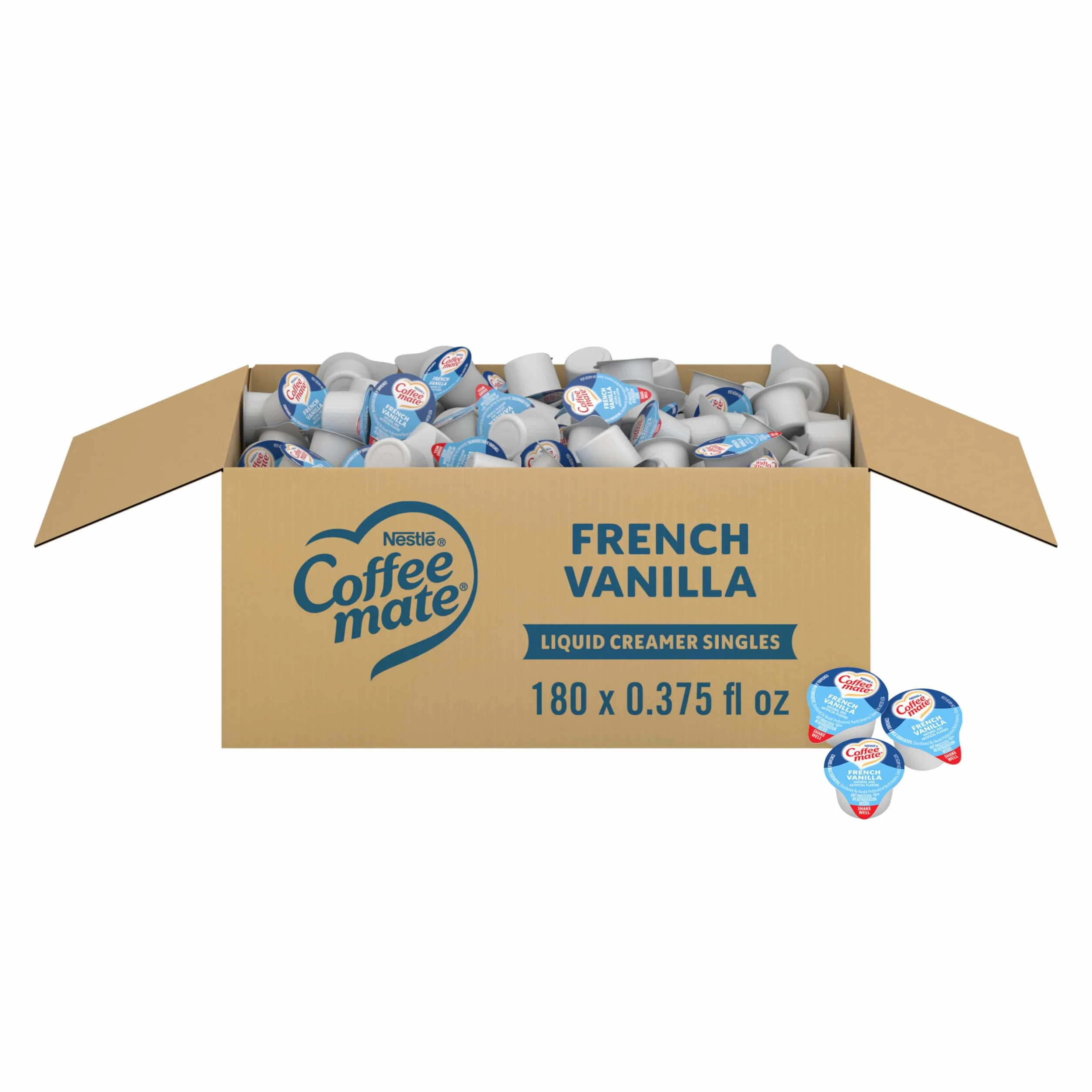 Nestle Coffee-Mate French Vanilla Coffee Creamer Singles 0.375oz Pack of 180