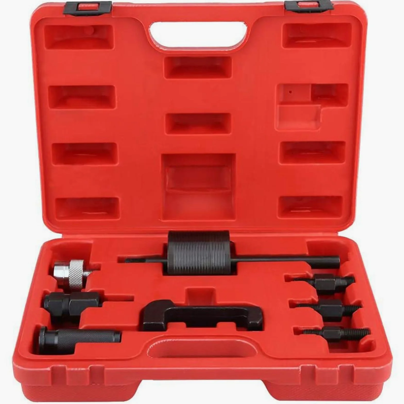 Juego de Extractores, Juego de Extractores de Inyector Common Rail de 8 Piezas, Juego de Extractores de Inyector Common Rail, Juego de Extractores de Inyector Common Rail