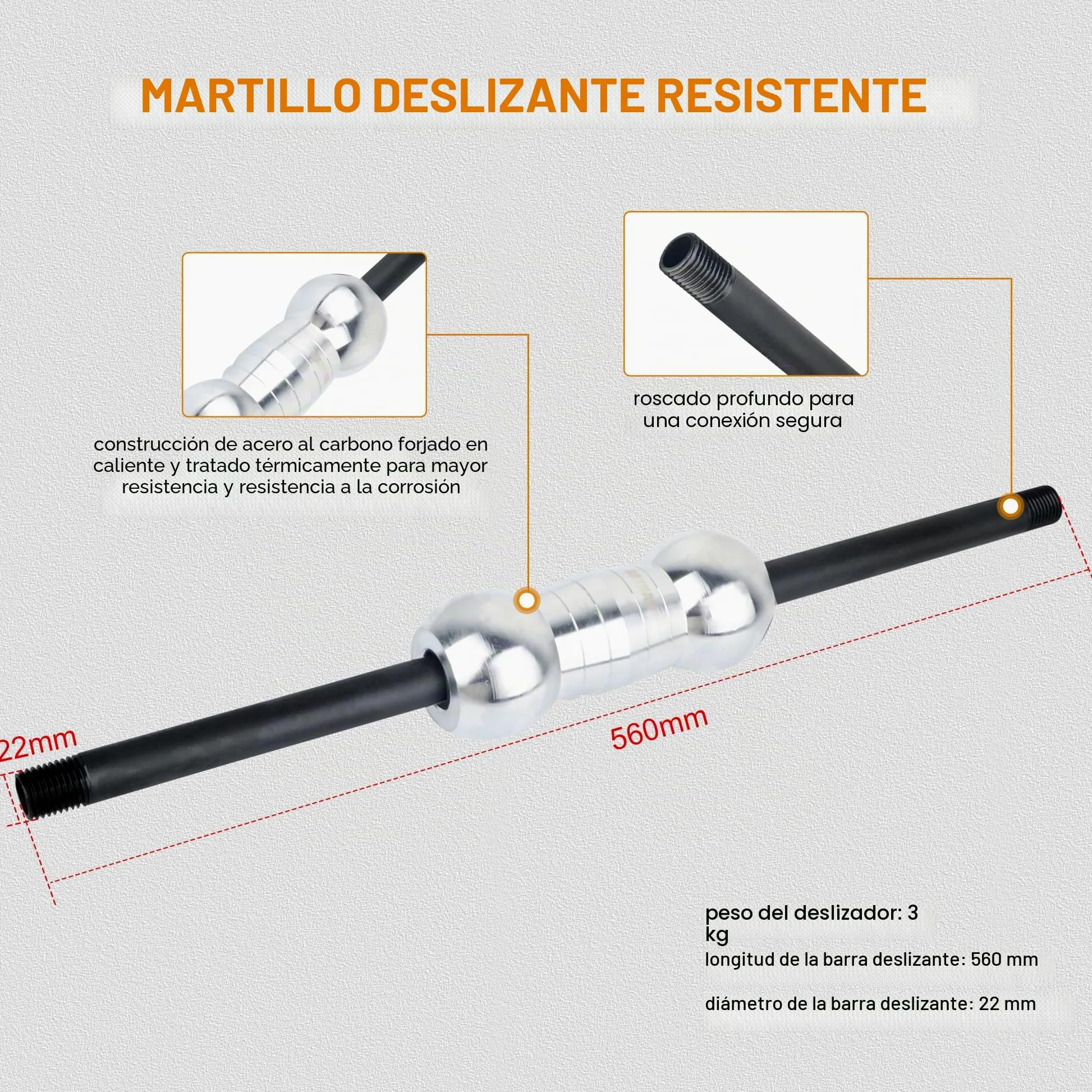 DAYUAN Juego de 13 herramientas de reparación de abolladuras con martillo deslizante, kit de herramientas de reparación de abolladuras de carrocería de coche, kit de herramientas de reparación de