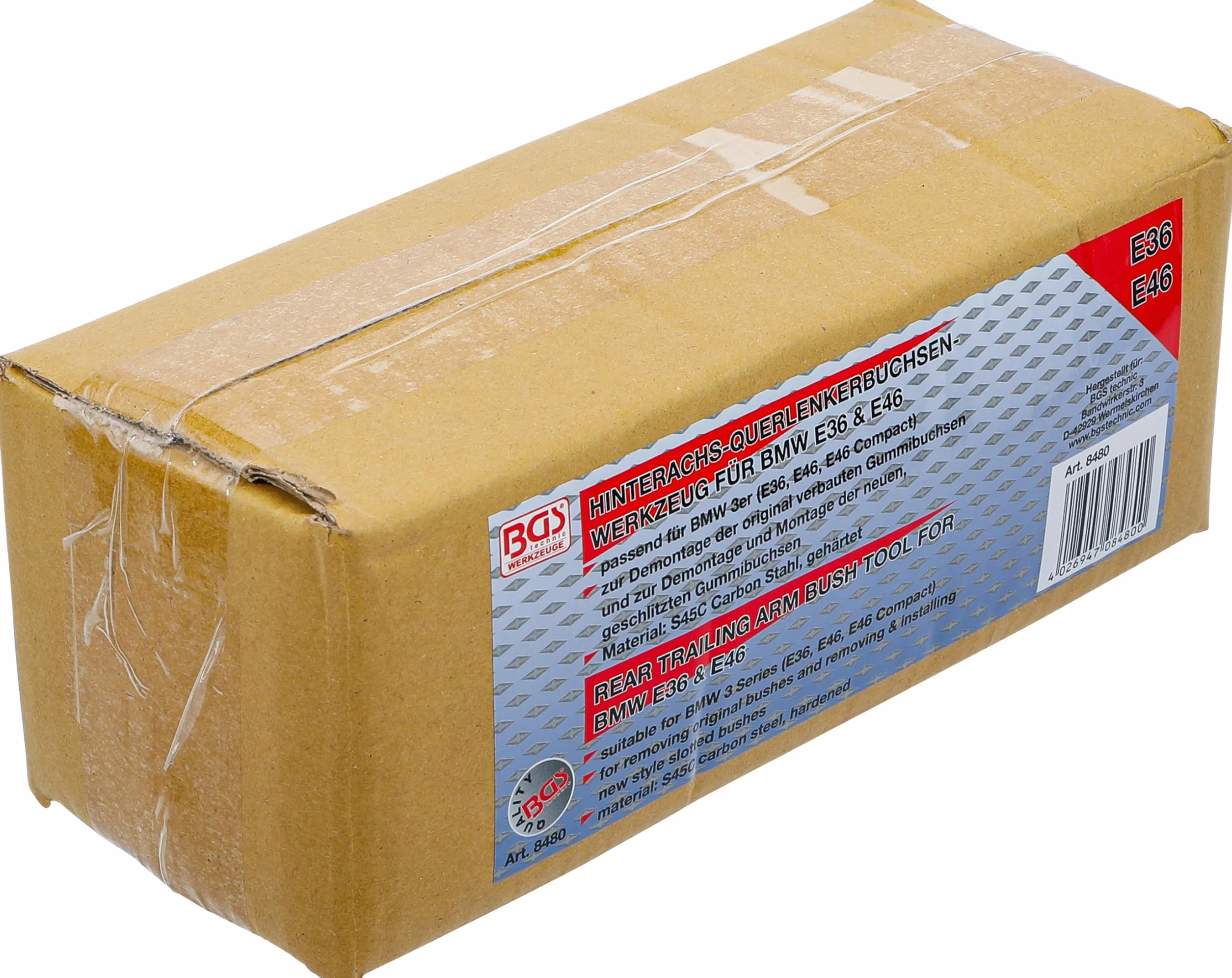 BGS 8480 | Herramienta para el buje del brazo trasero | para BMW E36 / E46