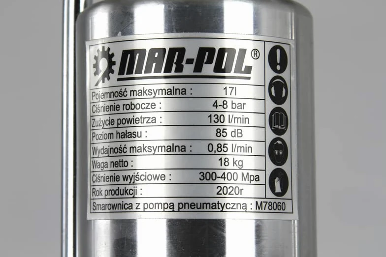 Engrasador neumático de barril contenedor de 15 litros lubricante lubricante lubricante aceite de plataforma cable 4m pistola desplazamiento ruedas