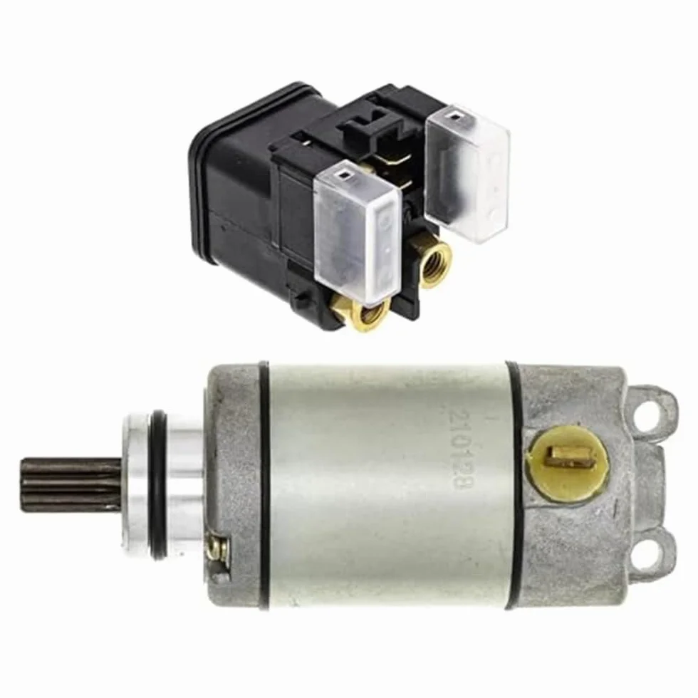 Motor de arranque Para Scooter Todoterreno Para WR250F WR250 2003-2013 Juego De Motor Arranque Y Relé