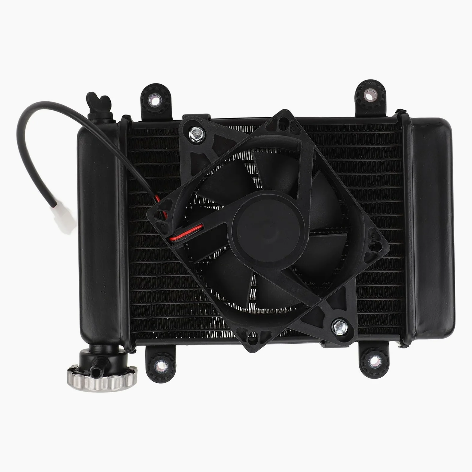 Enfriador de Radiador Refrigerado por Agua, Ventilador de Radiador, Construcción Robusta para Pit Quad Dirt Bike ATV de