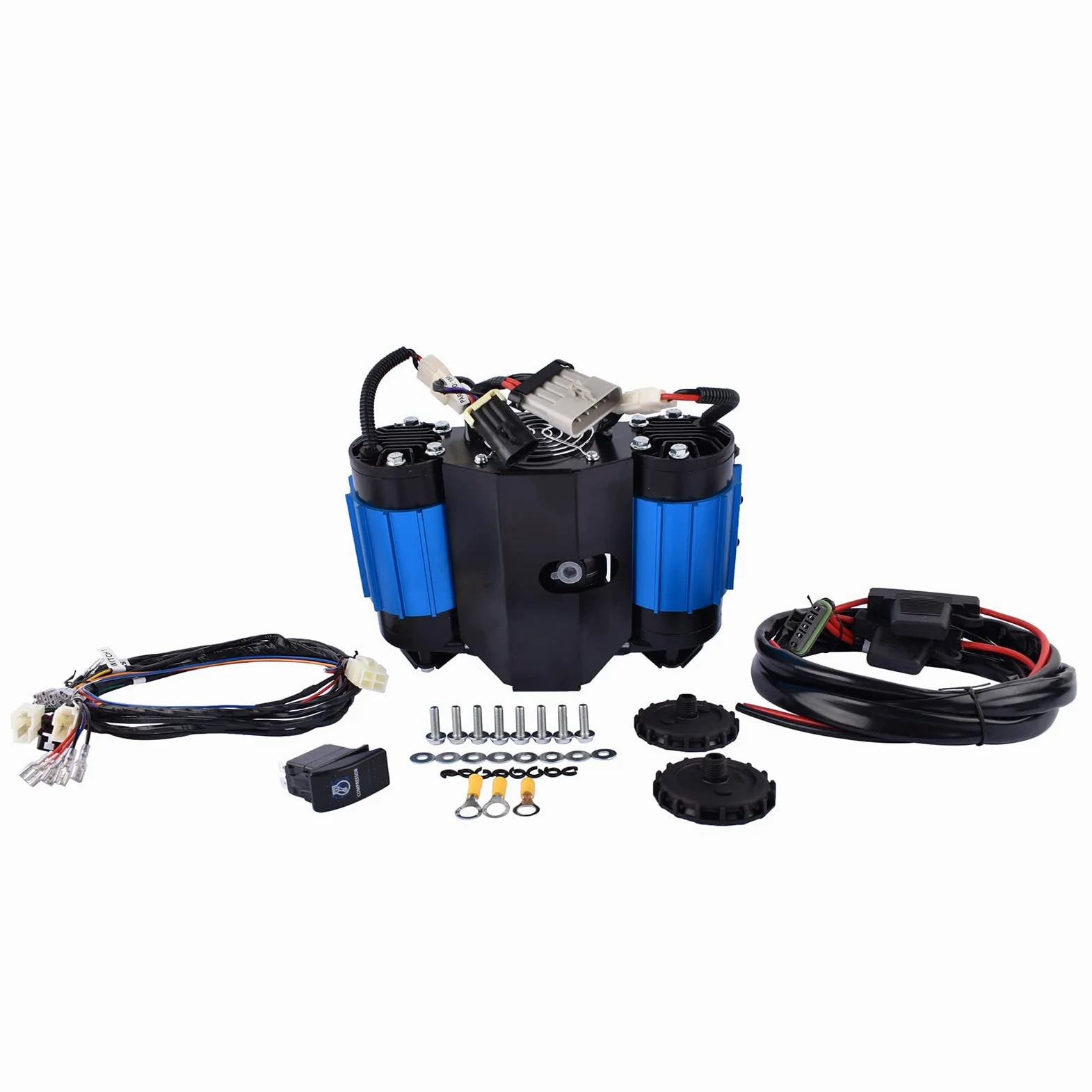 Compresor de aire doble de alta salida de 12 V de repuesto para ARB CKMTA12 a bordo doble compresor de aire de alto rendimiento universal