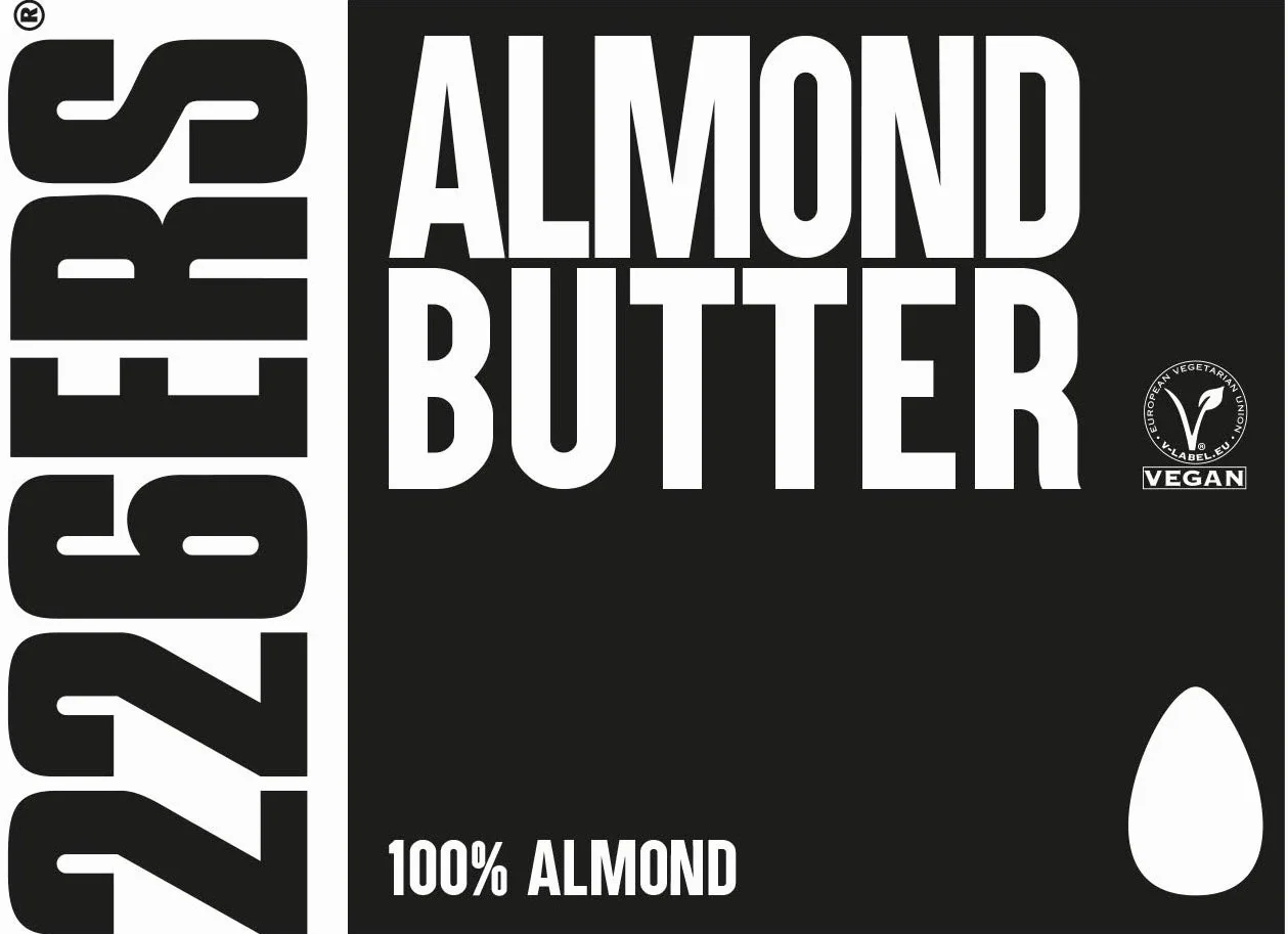 226ERS Crema de Almendras Alta en Proteínas Sin Azúcar Sin Gluten - 300 gr