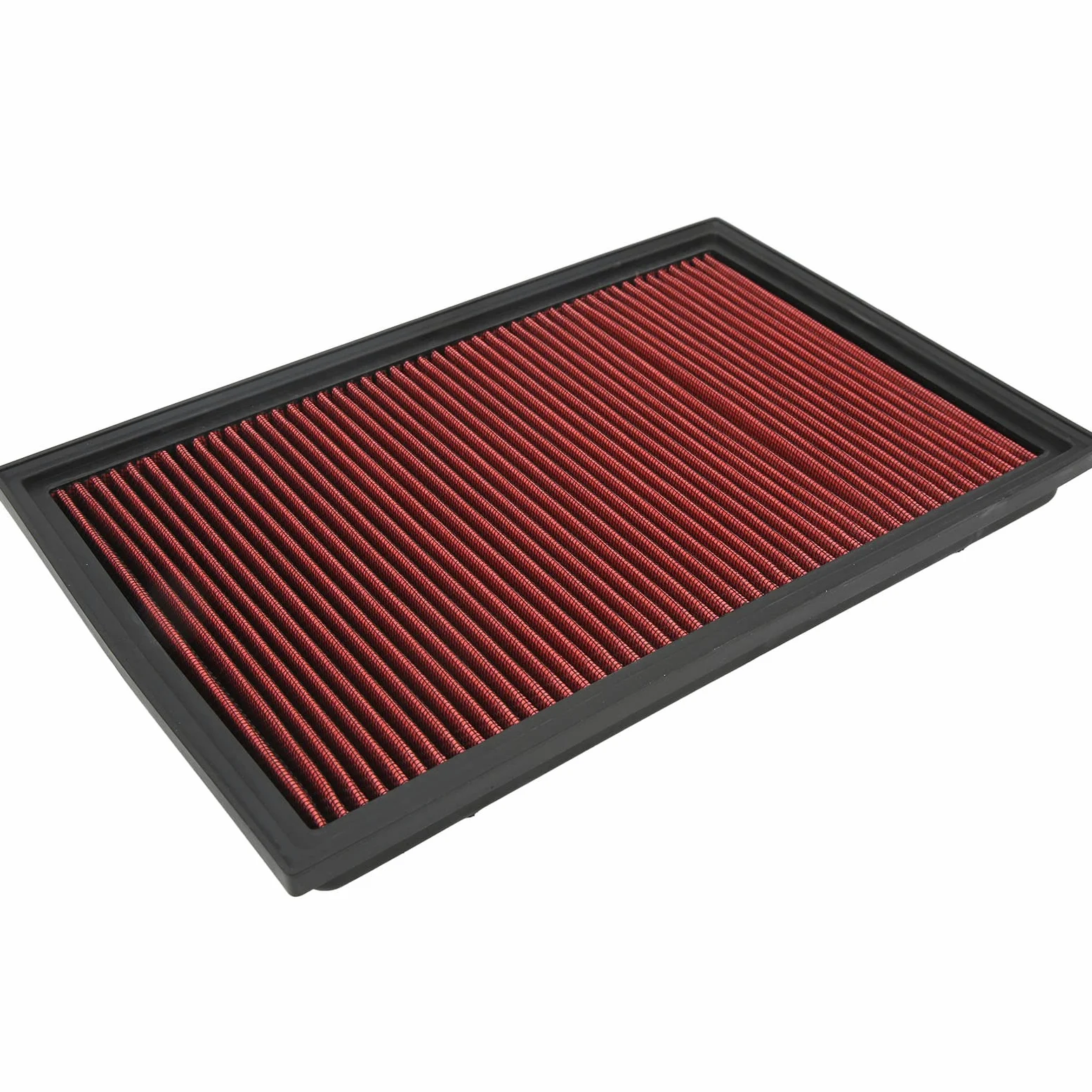 Generic Filtro de Aire de Motor de Coche Reutilizable de Alto Flujo 33 2384 con Metal y Papel de Filtro para Q3 A3 TT RS3 TTS Excellence