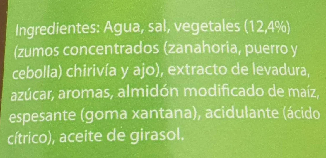 Knorr Caldo Líquido Concentrado Vegetal Sin Gluten 1l