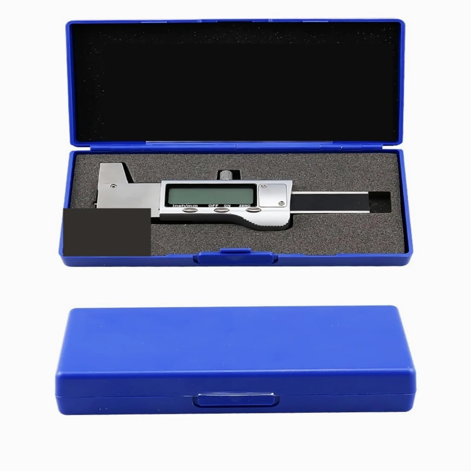 Medidor digital de profundidad de la banda de rodadura de neumáticos 2 uds 0.-25,4mm medidor Digital de profundidad banda rodadura LCD calibre acero inoxidable para coches, camiones