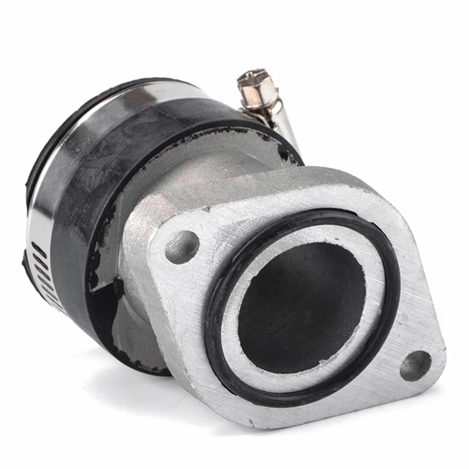 Conector Carb Adaptadores De Interfaz Del Colector Admisión Carburador Para Yamaha Bear Para Tracker 250 YFM250X 1999-2004 Kit Reemplazo Carburador Colector Goma