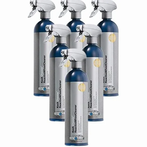 Koch Química 6 x Reactive Wheel Cleaner Limpiador Llantas Llanta de Gel Limpiador 750 ML