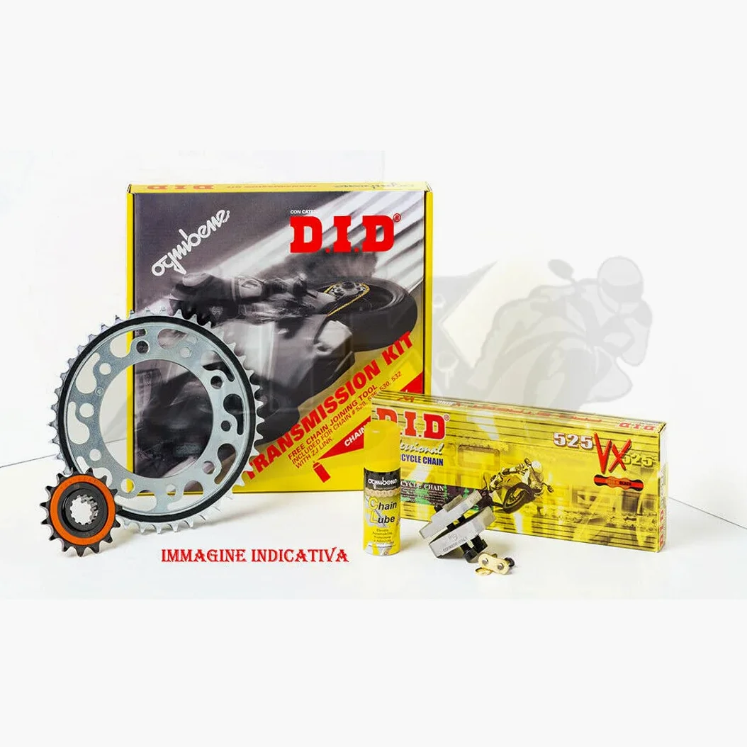 Kit de transmisión DID Piñón Corona Cadena DL V-Strom-XT 650 ABS 2012-2021