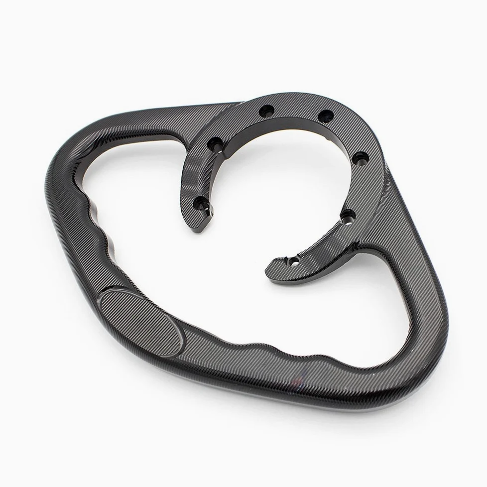 Mango de pasajero para motocicleta, reposabrazos, barra de agarre para YZF R6 R6S R1 R1S R1M FZ1 FZ6 FJR1300/ MT10 FZ10 2016-2021/ MT09 FJ09 FZ09 R125 2015-2021/ V-Max 09-09-2021 16/ XSR 700 900