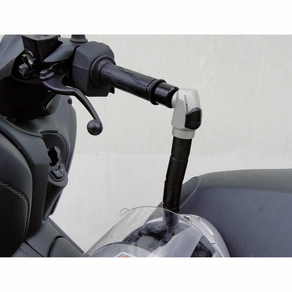 Artago 778STY Candado Antirrobo Manillar Moto Practic Style + Soporte para Vespa GTS 125/200/250i/300i 2003 en adelante, GTV 300 2011 en adelante y GTV 125/250i 2008 en adelante