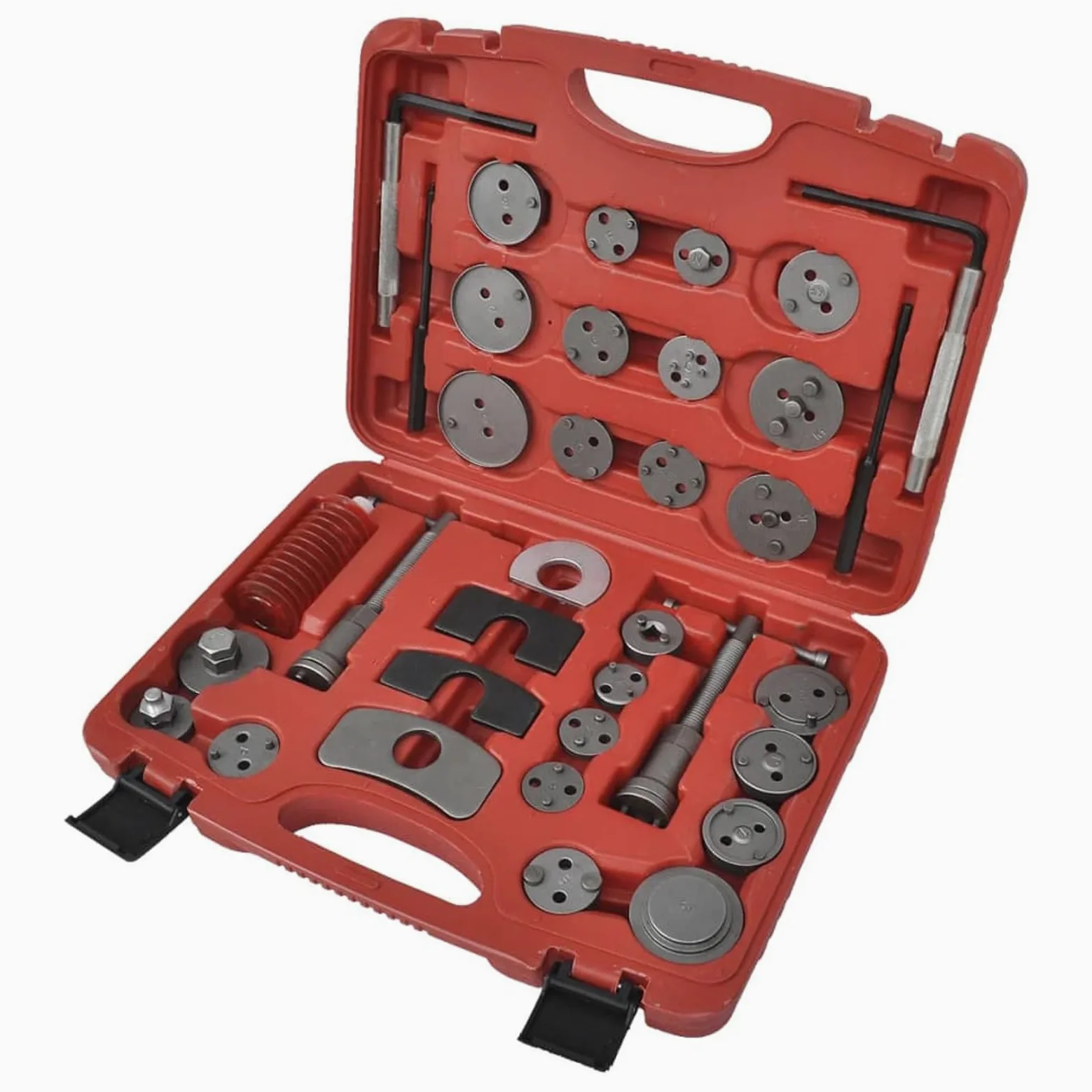 BaraSh Freno De Pinza Pistón Rebobinar Viento Vuelta Conjunto de 35pcs Herramienta Final rebobinar Viento Trasero