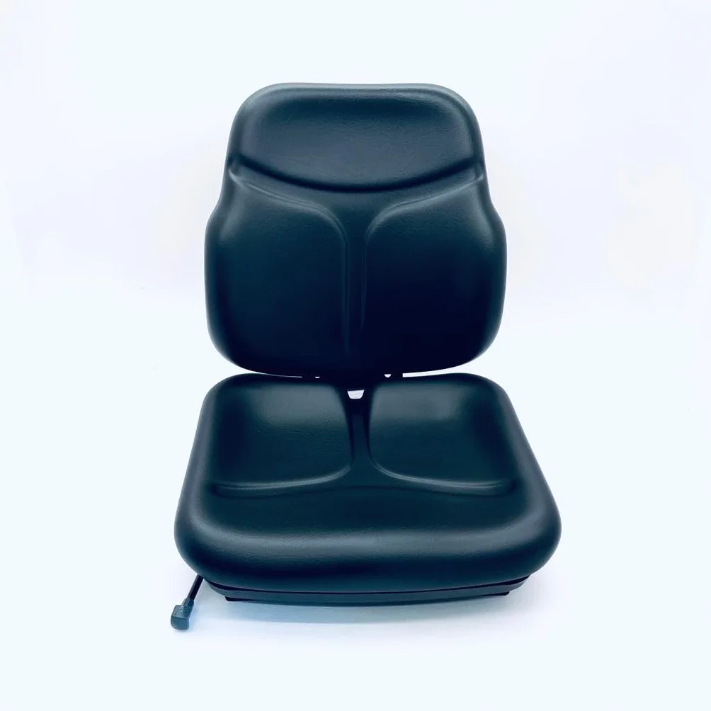 Asiento para tractor COBO SC74 de cuero sintético negro tipo New Holland CB1057354