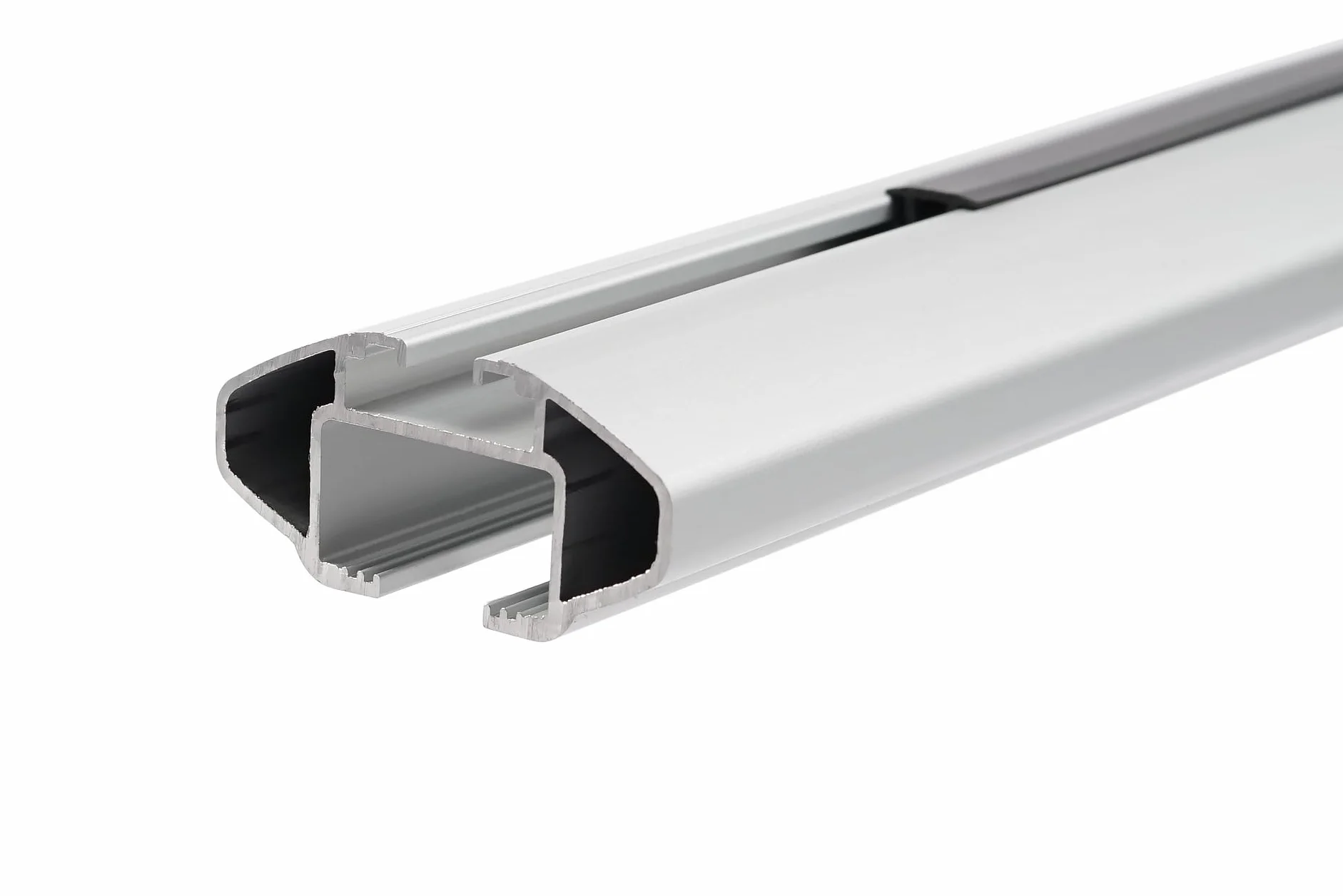 Bacas Barras de Techo RIELES Compatible con Volkswagen Touran I 1T Monovolumen 5-Puertas 2010-2014 MAX 90 kg 135 cm Aluminio