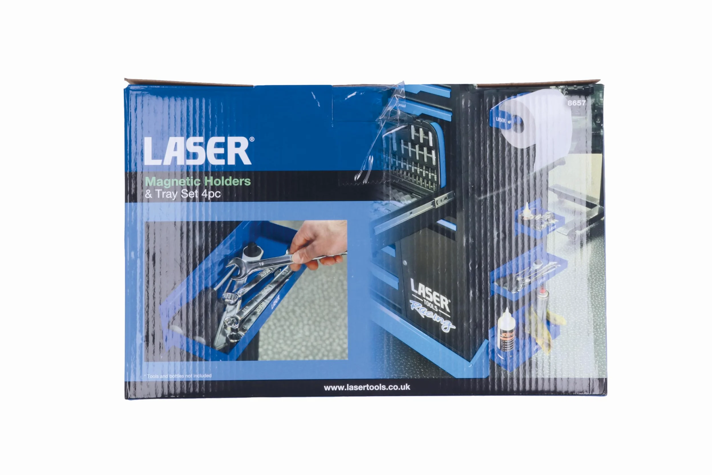 Laser 8657 Magnetic Holders & Tray Set 4pc