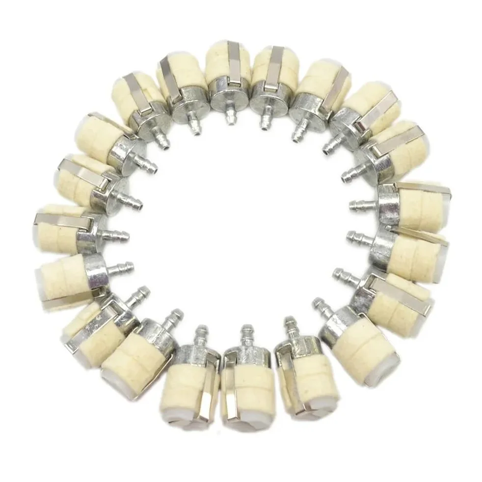5 uds 10 Uds 20 Piezas Filtro de Combustible con algodón for Motosierra 45CC 52CC 58CC 4500 5200 5800 Piezas de Repuesto | 100pcs