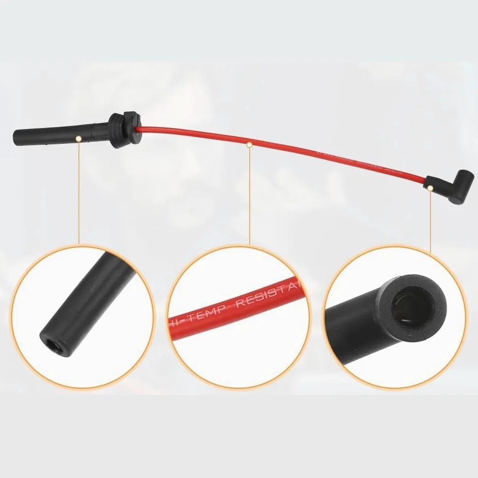 Juego de Cables de bujía para Mini Cooper R50 R52 R53 12127513032 Cables de Bobina de bujía para automóvil Arnés de Bobina de Encendido