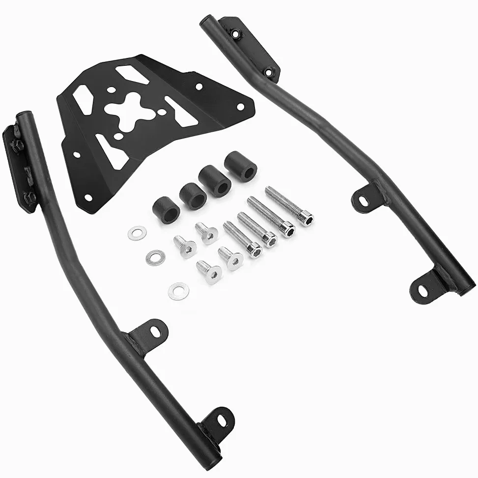 Equipaje Trasero de Motocicleta, Soporte de Portaequipajes Compatible con Portaequipajes Z650 Kawasaki Z650 17 19