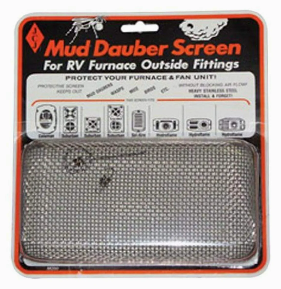 Protector de pantalla para horno RV de JCJ® M-200 Mud Dauber