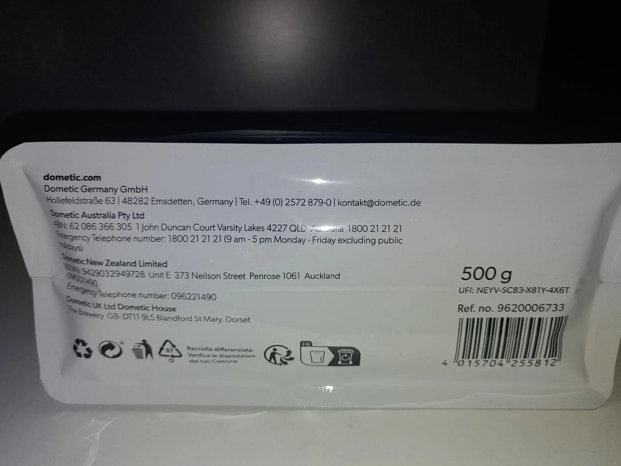 2 x Waeco Dometic Power Care Tabs 20 unidades inodoro adicional Power Care Thetford inodoro)