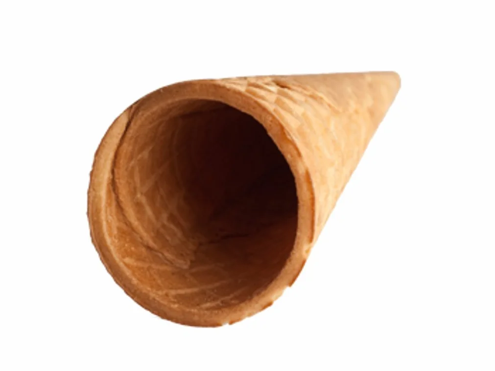 Conos para helado en monodosis enrollados formato pequeño