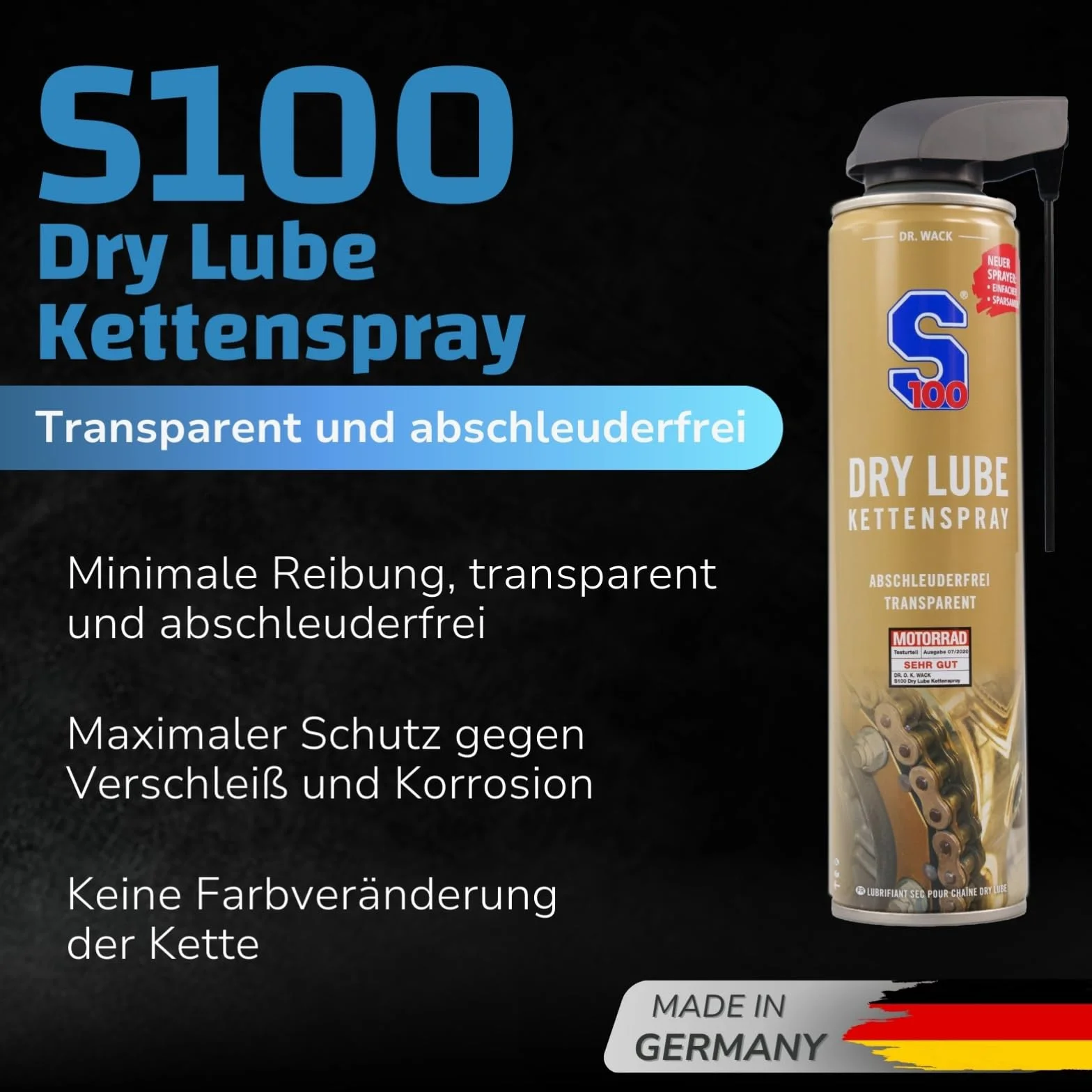 kettenspr Dry Lube S100