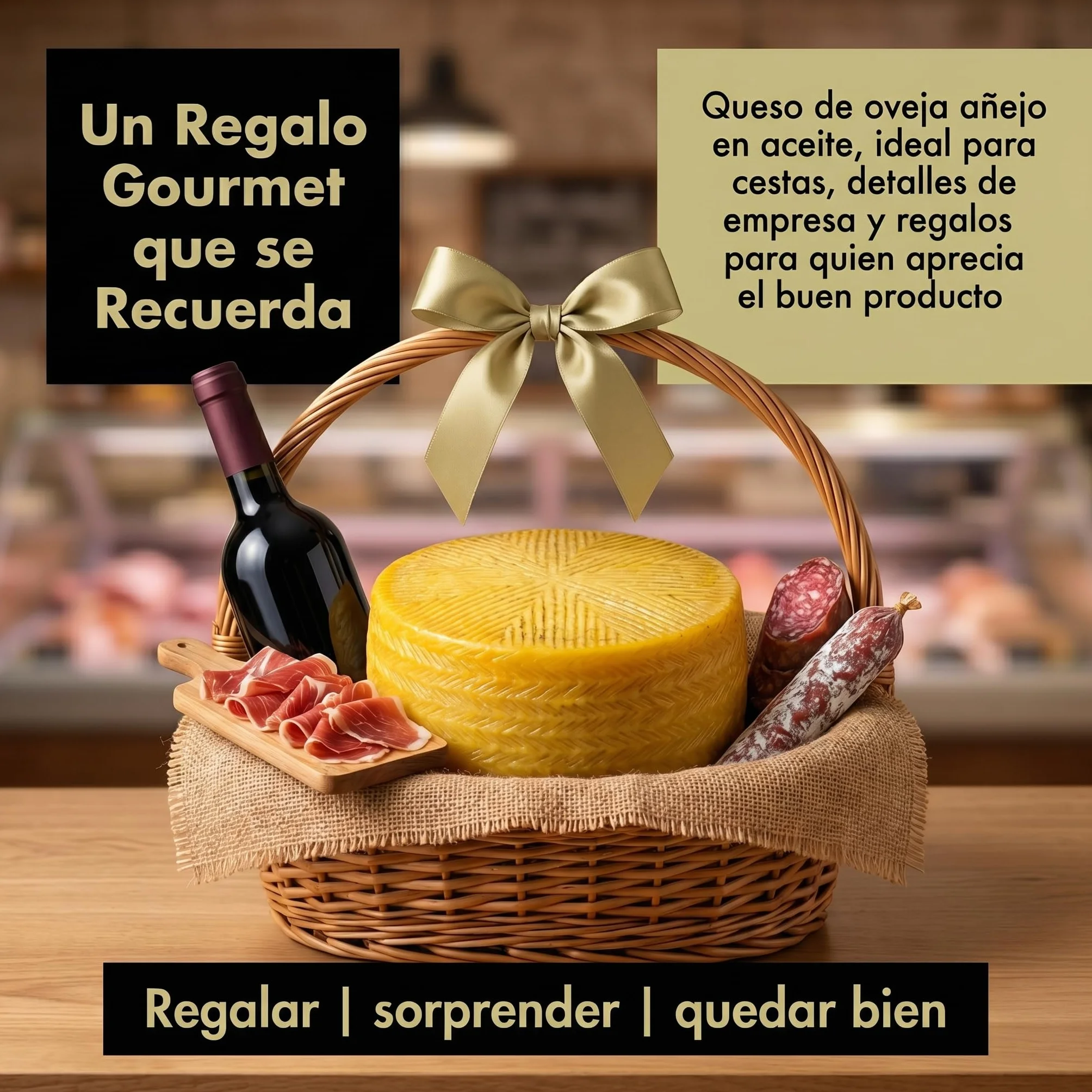 SABE A SABAS Queso de Oveja Curado Anejo Reserva 3 Kg Maduracion 15 Meses en Aceite de Oliva Virgen Extra