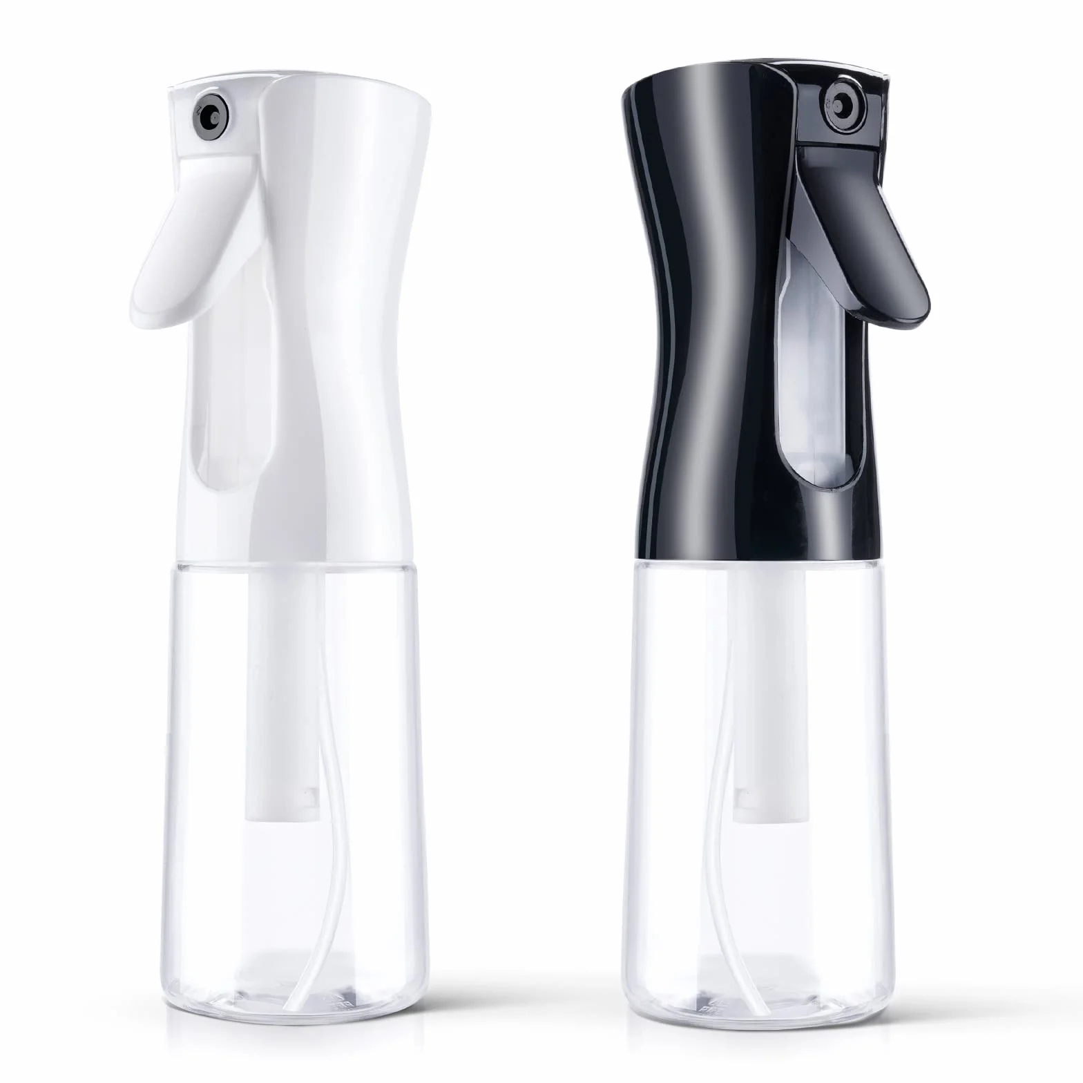 AOOWU Botella de spray para el cabello, 2 uds vacías de agua continua, pulverización fina multifuncional