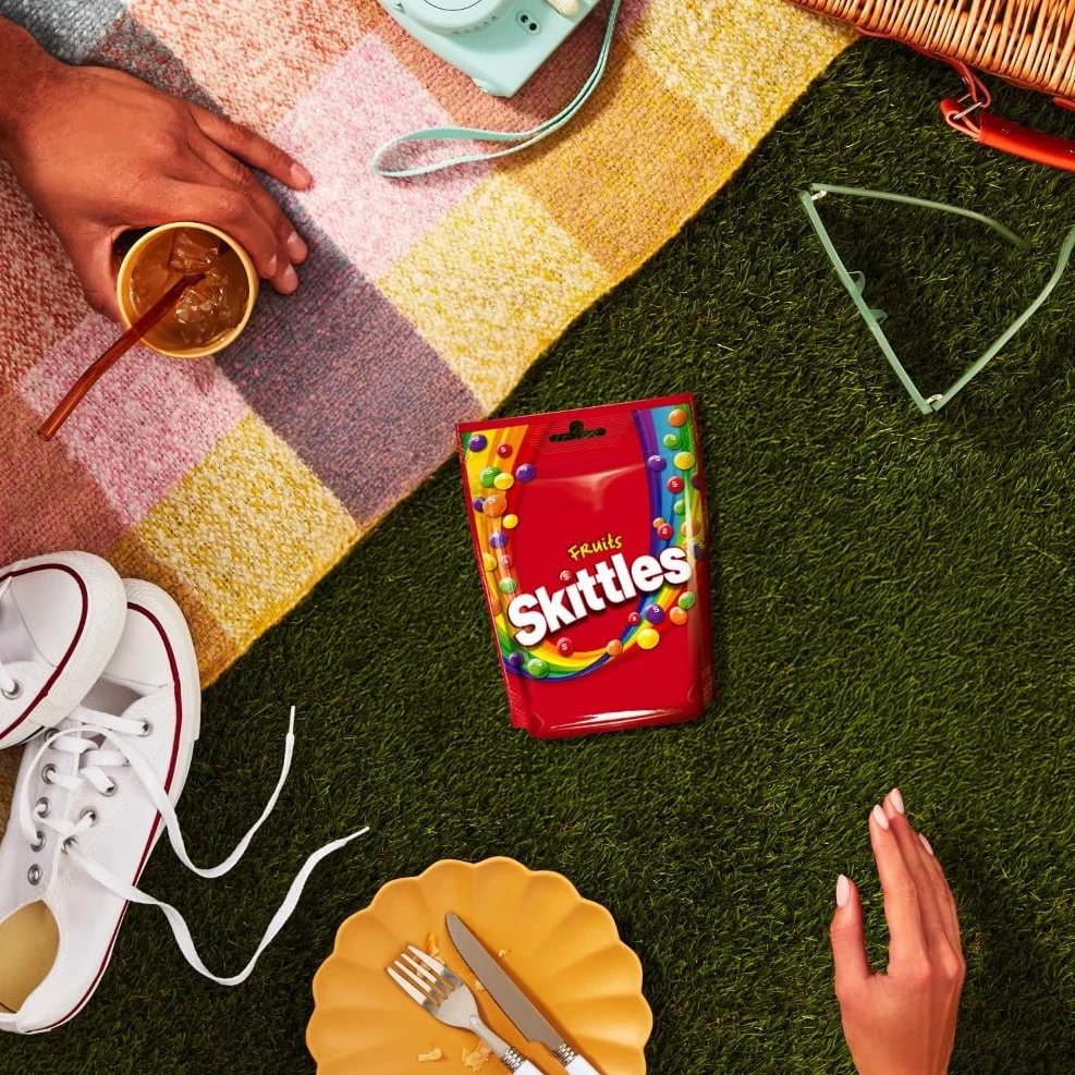 Skittles Caramelos Masticables Bolitas Sabores Afrutados 15 x 152g