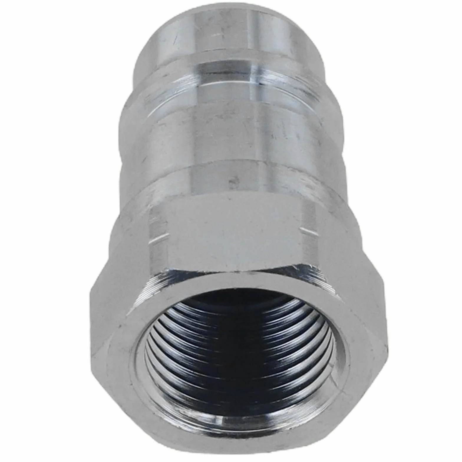 Conector rápido hidráulico de alta presión NPT1/2, serie ISO7241-A, acero al carbono, para maquinaria agrícola y equipos industriales