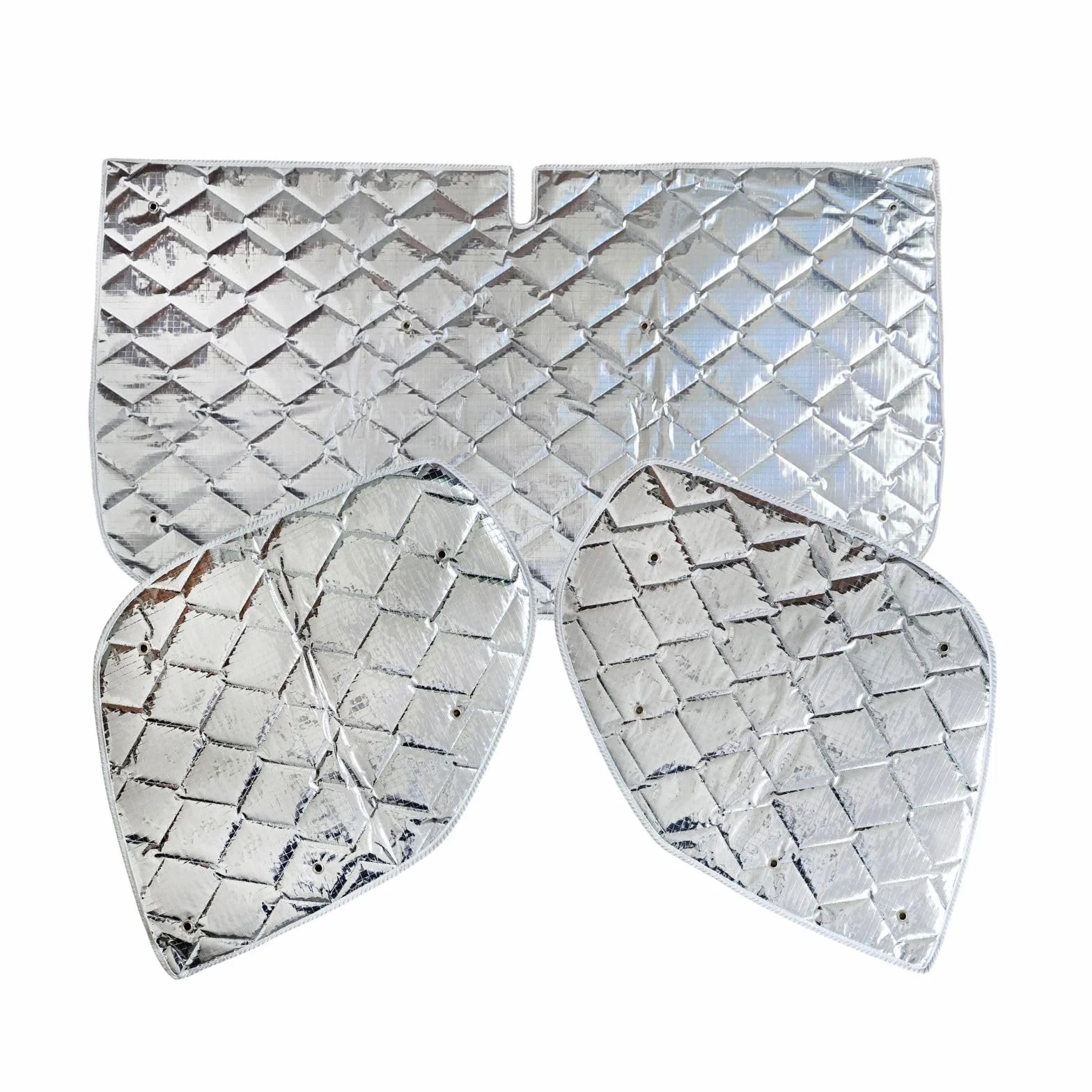 Marvix Persianas térmicas interiores de 9 capas premium para parabrisas de Fiat Ducato, Boxer y Relay 2006-2025 para autocaravanas con protección solar