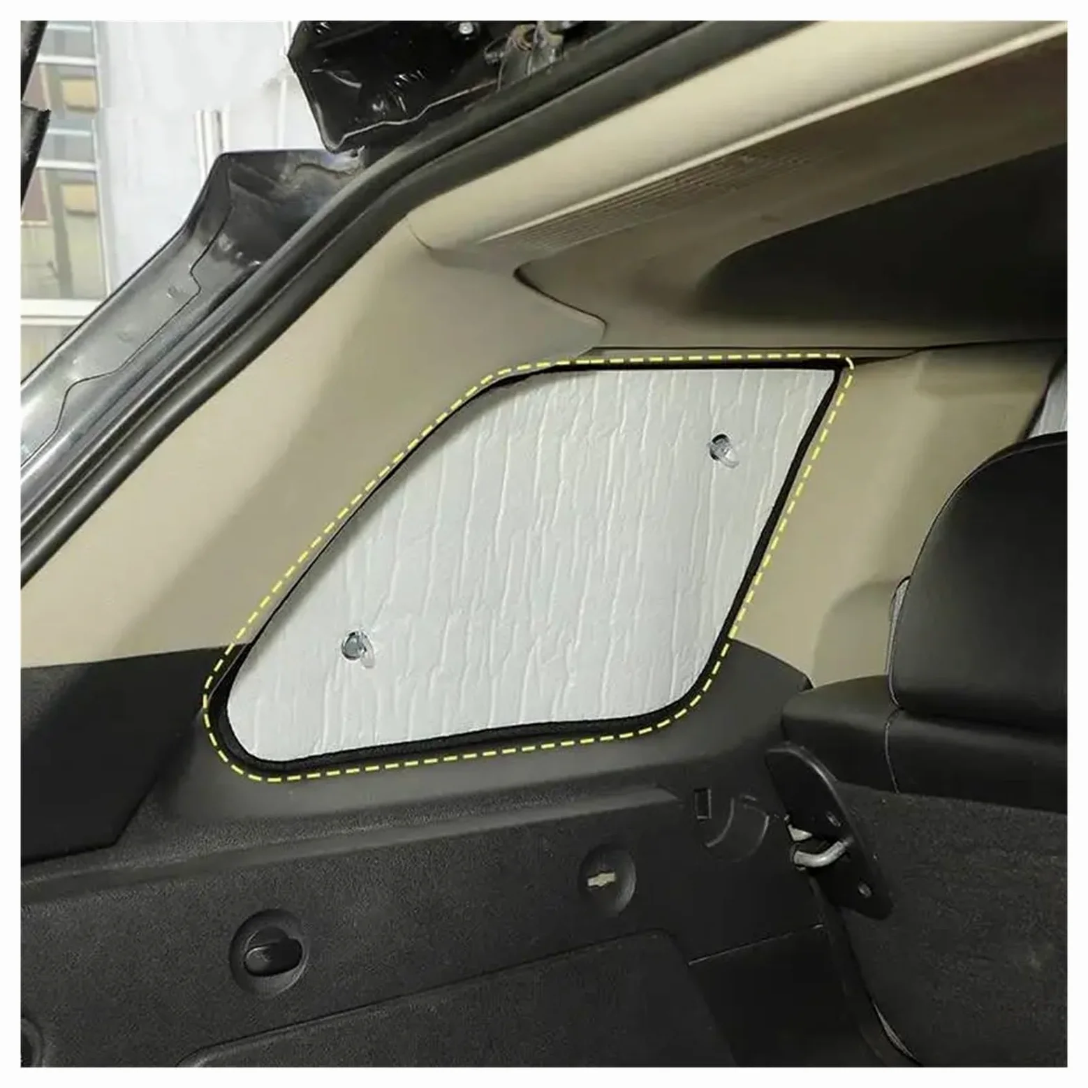 Viseras para Ventanas Parabrisas Completo para Coche Parasol con Aislamiento Térmico Kits Visera Accesorios para Jeep para Grand para Cherokee 2001-2010
