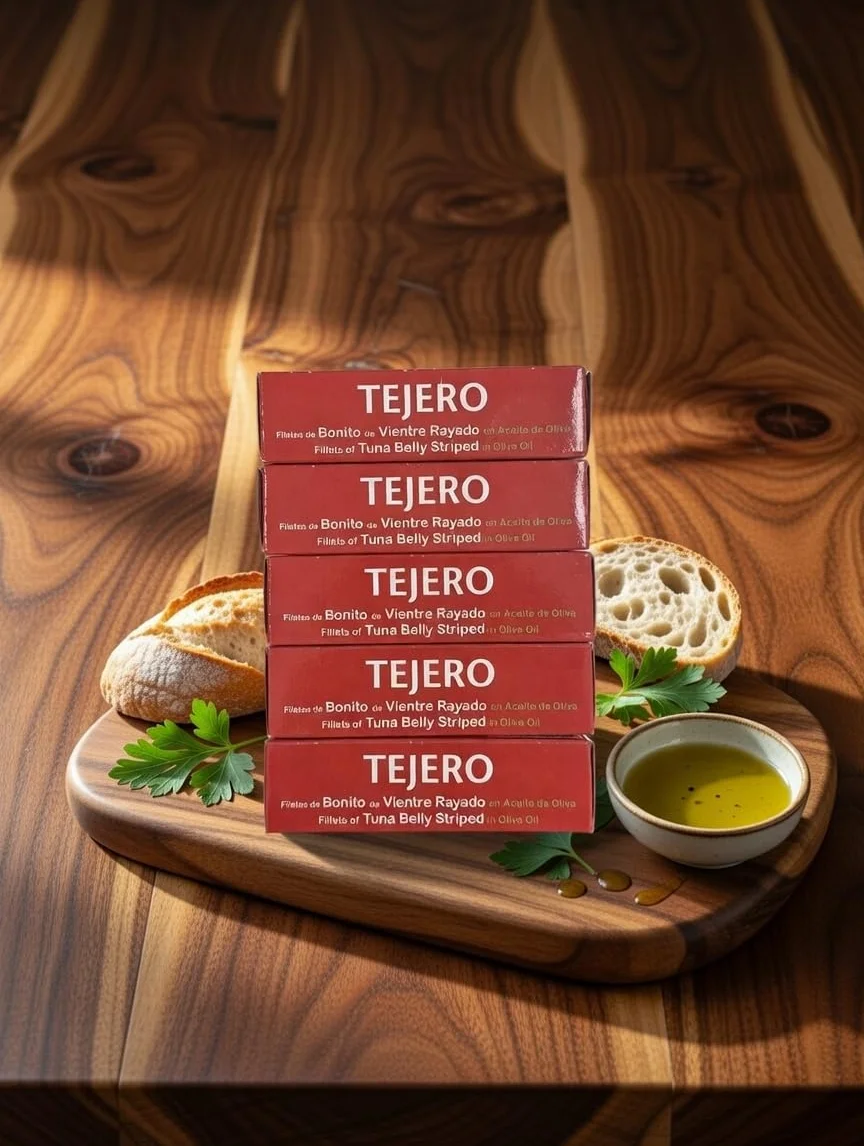 Tejero Filetes de Melva al natural 5 Latas 120 g