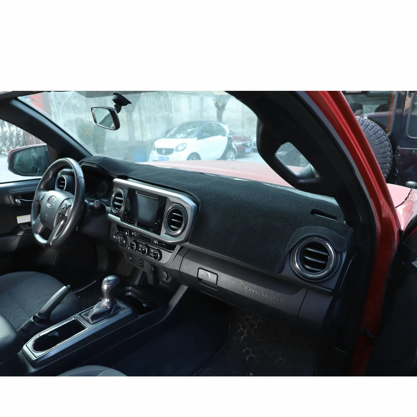 CHEAYAR Cubierta para salpicadero, tapete compatible con Toyota Tacoma2016-2021, tablero de salpicadero, tablero de salpicadero, protector de protección solar