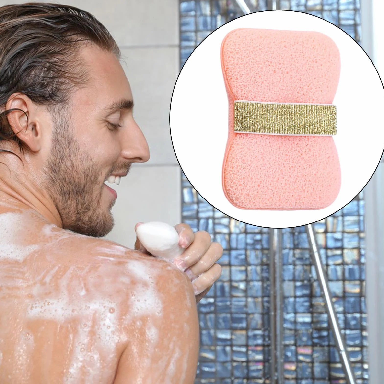 Esponja de baño Batillo de Sponge Sponge Body Fuera Herramientas de limpieza bolsas de espuma para mujeres Ducha de campamento de viajes