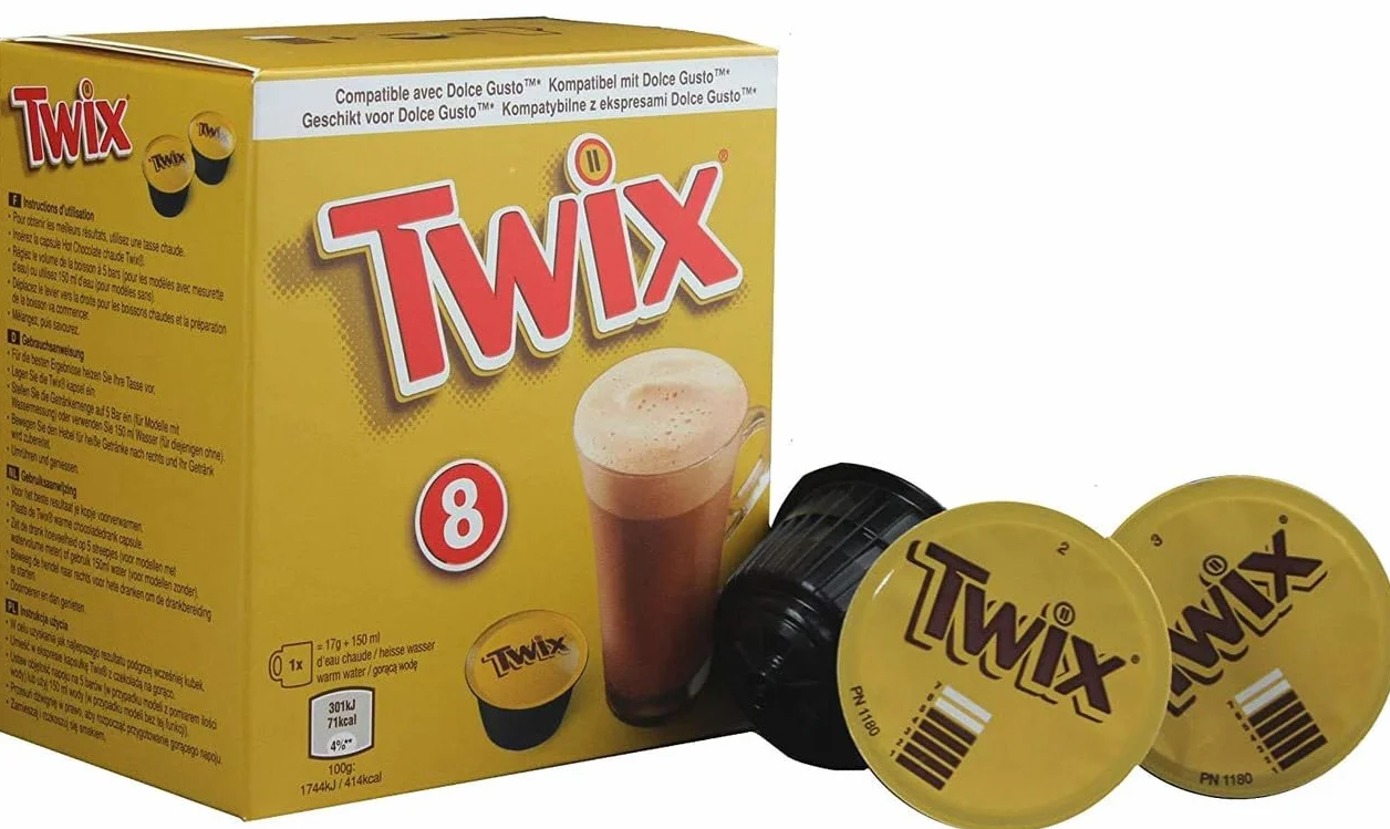 Twix Cacao Dolce Gusto Compatibles 40 Cápsulas Hot Chocolate