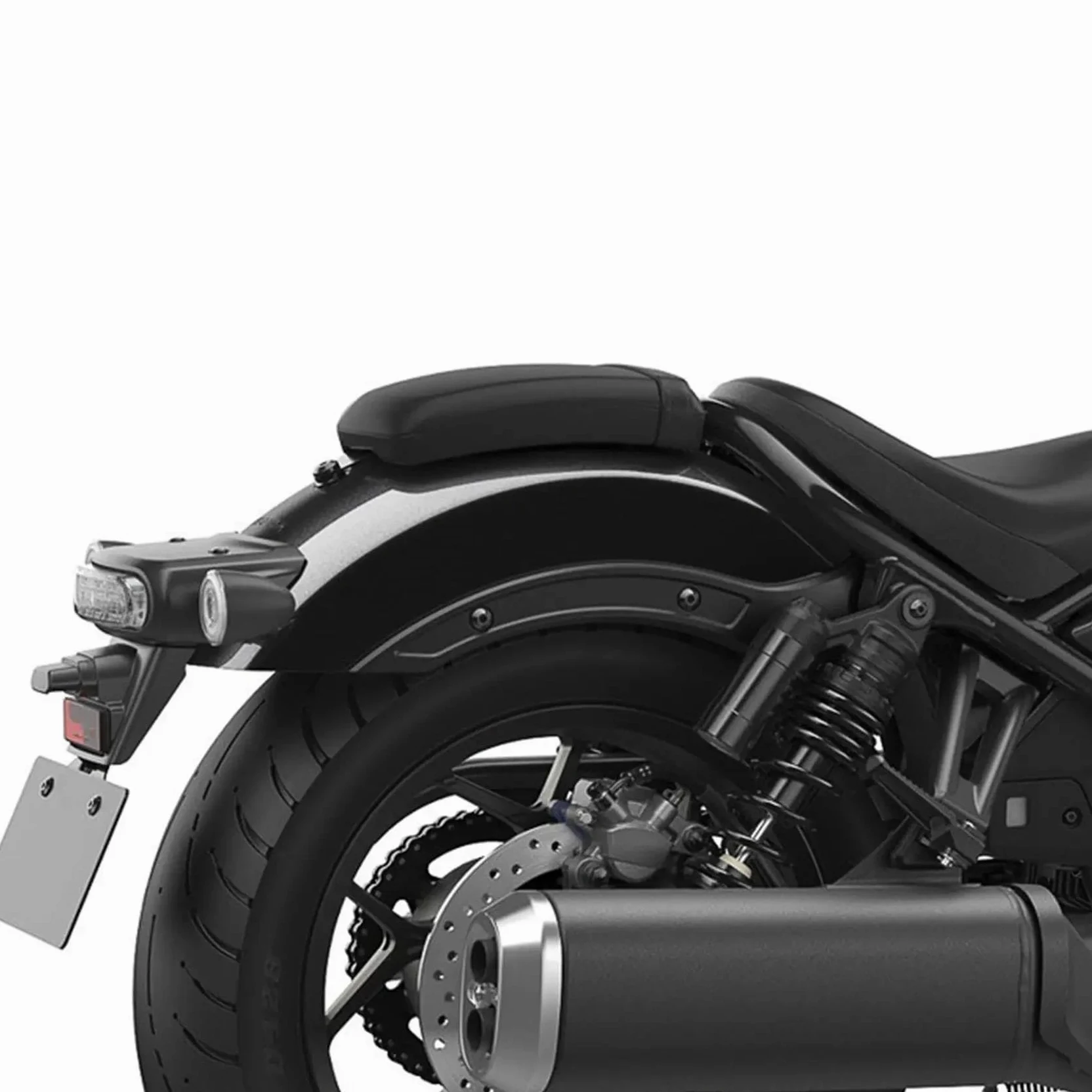 Accesorios Motocicletas para Rebel 1100 ABS DCT CMX1100 2021 2022 Cojín Negro para Asiento Trasero De Pasajero De Motocicleta Piezas Repuesto