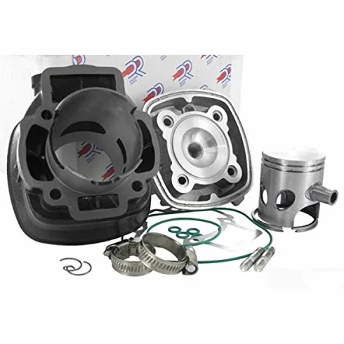 KT00091 Grupo Térmico DR EVO 70 cc D.48 Piaggio NRG Power DD 50 2T LC SP.12 hierro fundido sin empalme cabeza