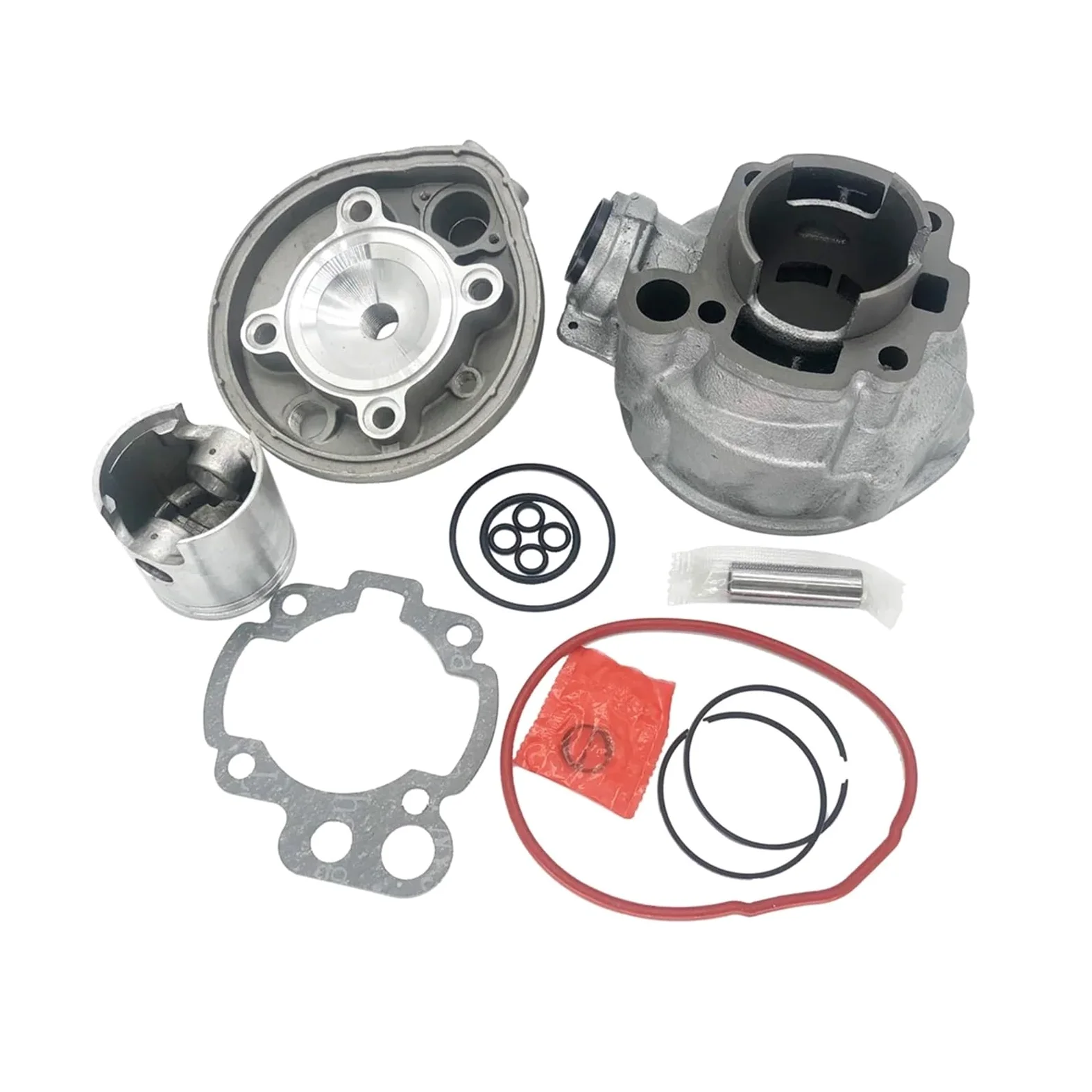 Pieza DE Recambio Kit de Juntas de aro de pistón de Cilindro de 47 MM Adapted con Motor MX50 RS50