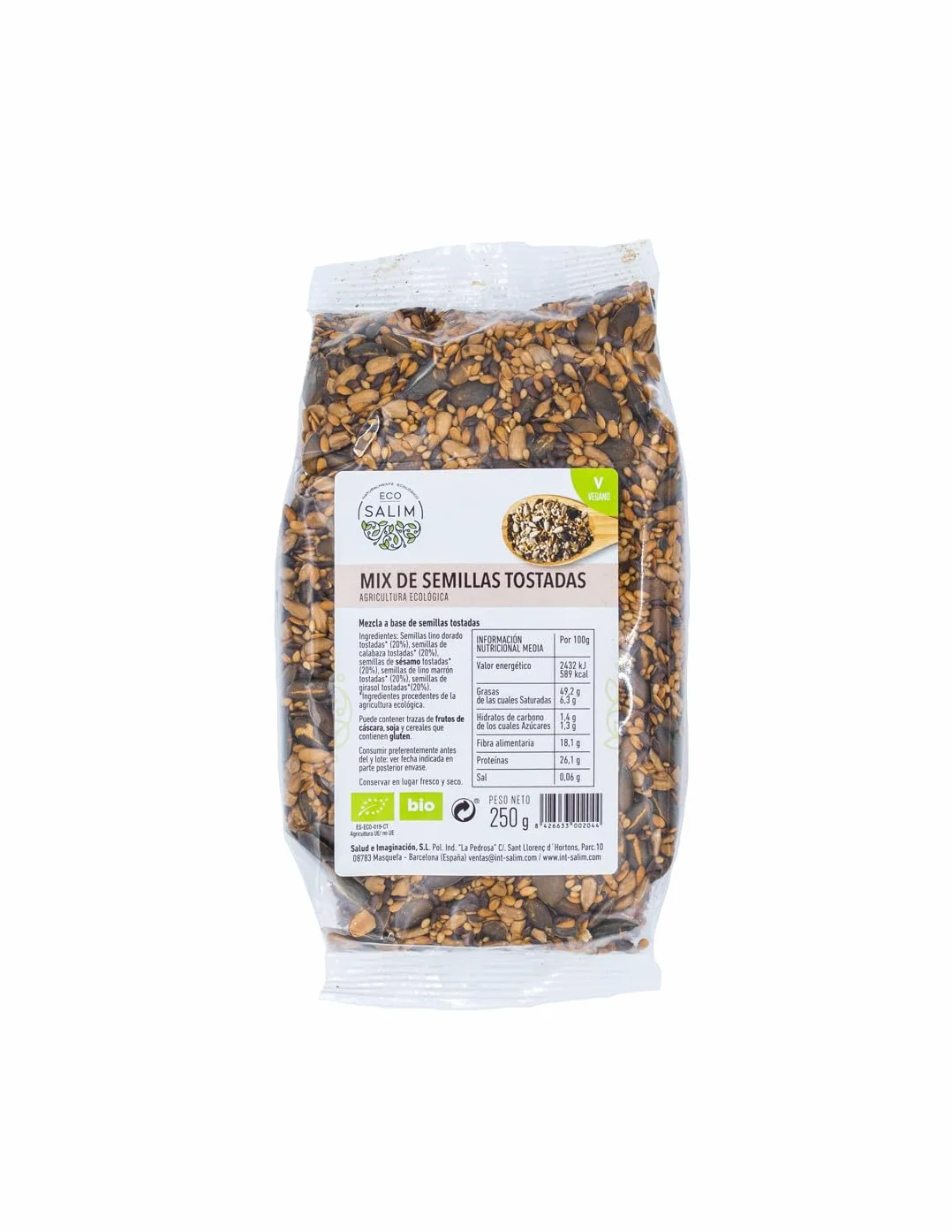 Mix Semillas Tostadas 250 g