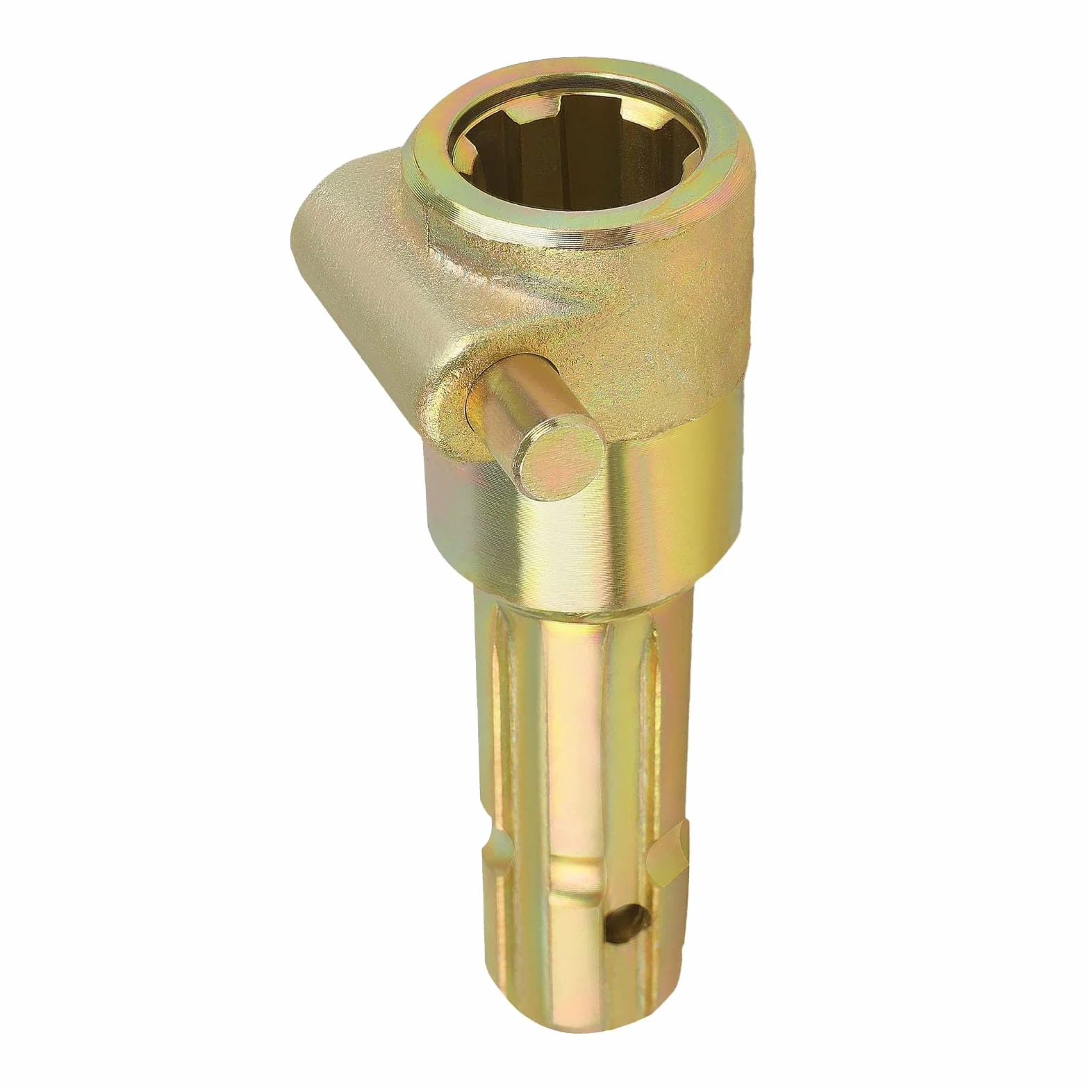 Adaptador PTO para Tractor 1 3/8 Pulgadas 6 Estrías Hembra y Macho Extensor